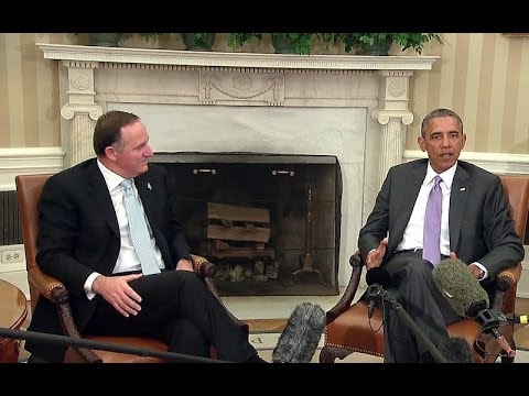 President Obama Meets with Prime Minister John Key