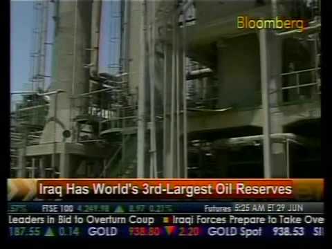 Iraq Has World's 3rd-Largest Oil Reserves - Bloomberg