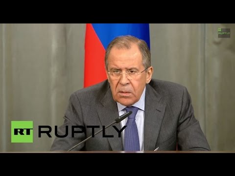 LIVE: Sergei Lavrov and Zambia’s FM Kalaba hold joint press conference