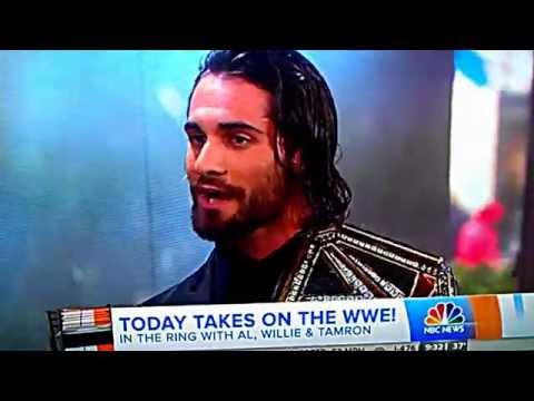 World Heavyweight Champion Seth RollIns On The Today Show