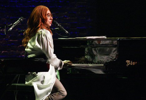 Tori Amos performs during her Unrepentant Geraldines Tour 2014 at the The Fillmore Miami Beach, Florida - August 24, 2014