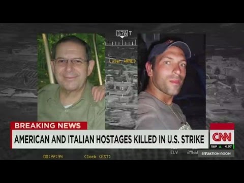 Hostages killed in US drone strike