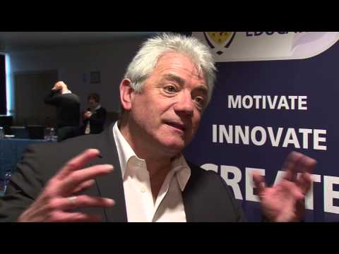 Kevin Keegan speaks at Scottish FA's UEFA Pro Licence Course