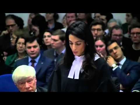 FULL SPEECH: Amal Clooney on legal team in EHCR Armenian genocide case