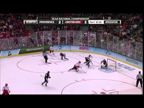 2015 NCAA BU vs Providence  Hockey National Championship Highlights