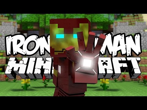 IRON MAN NO MINECRAFT! (Homem de Ferro)