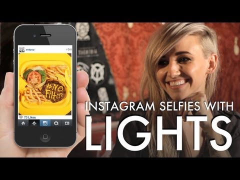 Instagram Selfies with Lights | ANDPOP.com