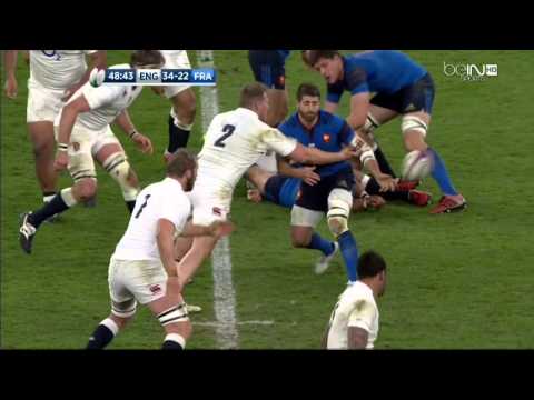 Rugby Union Six Nations 2015 Round 5 England vs France Full match