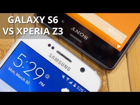 Samsung Galaxy S6 vs Sony Xperia Z3