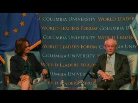 World Leaders Forum: Herman Van Rompuy, President of the European Council