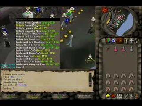 Runescape Dinasty Mixed Wilderness Footage Spring 2006