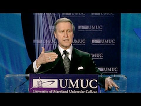 William S. Cohen Speaks About Training the Best and Brightest in Cybersecurity at UMUC