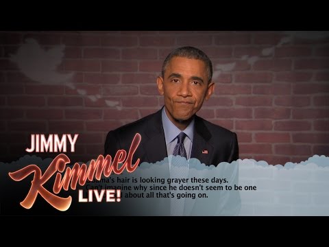 Mean Tweets - President Obama Edition