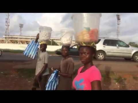 Walking to Centre of Monrovia, Liberia