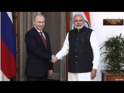 BBC News -Russia India: Putin on visit to broker energy deals -World News Today