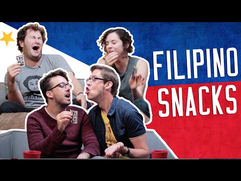 Americans Try Filipino Junk Foods