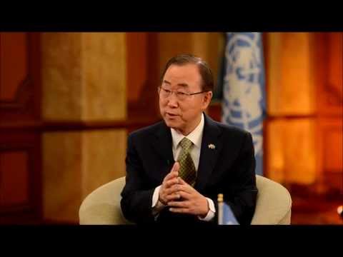 Interview with U.N. Secretary General Ban Ki-Moon