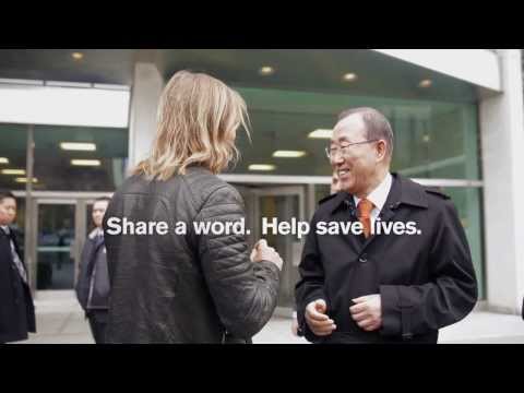 #TheWorldNeedsMore - David Guetta Visits UN Secretary-General Ban Ki-moon