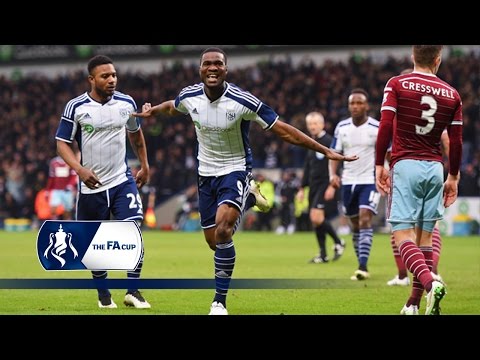 WBA 4-0 West Ham - FA Cup Fifth Round | Goals & Highlights