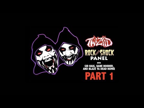 Twiztid Fangoria Rock And Shock Panel - Kane Hodder Sid Haig Blaze Ya Dead Homie Part 1