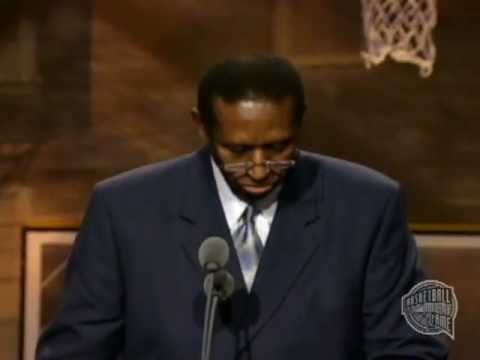 Earl F. Lloyd's Basketball Hall of Fame Enshrinement Speech