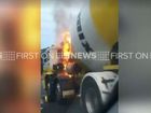 Truck fire on Sydney's Warringah Road causes delays