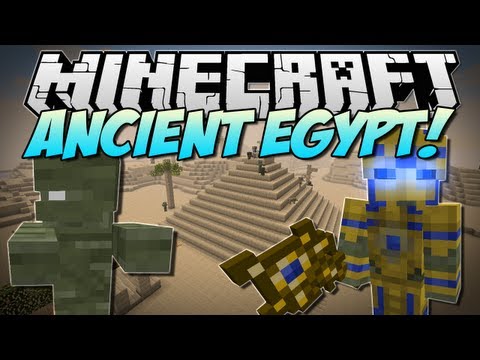 Minecraft | ANCIENT EGYPT! (Battle the Almighty Pharoah, Mummies & More!) | Mod Showcase [1.5.2]