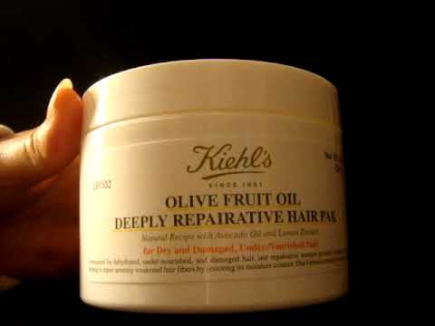 Kiehl's Olive fruit oil deeply repairative hair pak