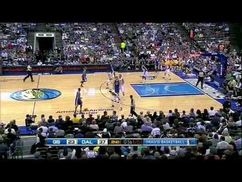 Peja Stojakovic scores 9 points in one minute Mavs vs Warriors 20 March,2011