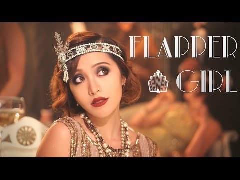 Gatsby 1920s Flapper Girl