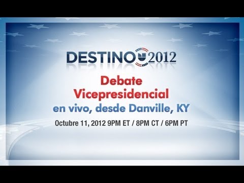 Debate Vice Presidencial 2012