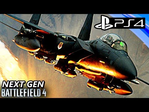 PS4 Battlefield 4 (BF4) AIR SUPERIORITY Gameplay Multiplayer JET DUEL - NEXT GEN BATTLEFIELD