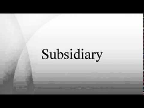 Subsidiary