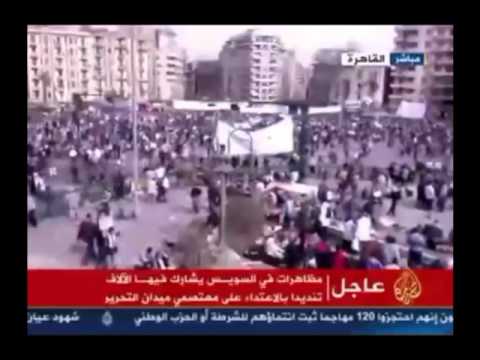 حصاد منتصف بعد يوم االدموي لترهيب المتظاهربن February 03, 2011