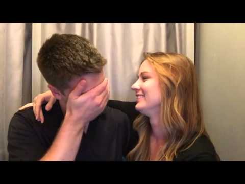 Surprise Pregnancy Announcement to Husband in a Photo Booth!