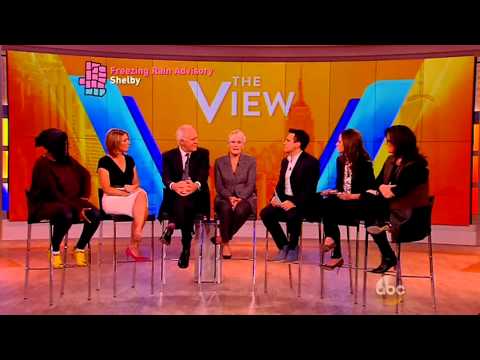 Glenn Close and John Lithgow on The View (Dec 2nd, 2014)