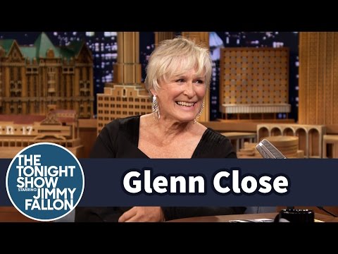 Glenn Close Does a Great Crying Baby Impression