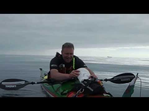 Sea Kayaking across the Irish Sea 2013