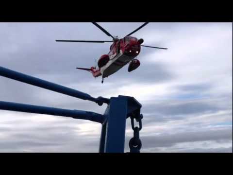 Dramatic Coastguard Rescue In The Irish Sea !