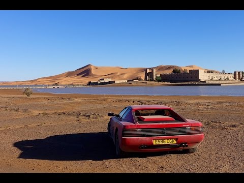 Ferrari Testarossa to the Sahara. 2000mile adventure to the Sahara desert