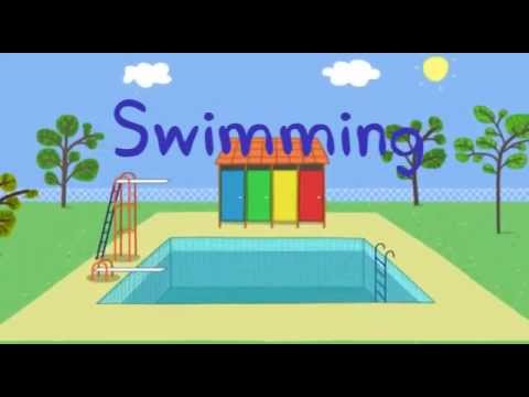 Peppa Pig and george go Swimming dvd new episodes 2013