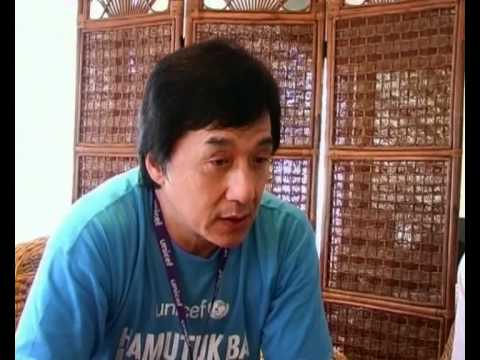 Jackie Chan interview on UNICEF visit to East Timor