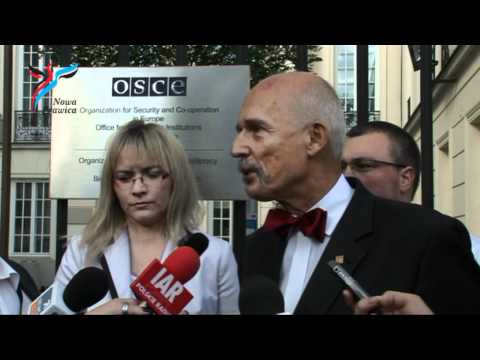 Komitet wyborczy KNP składa zawiadomienie do (ODIHR) OBWE - 16.09.2011