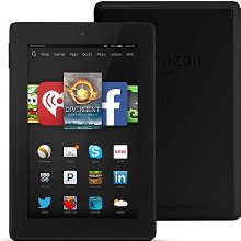 Fire HD 7, 7" HD Display, Wi-Fi, 8 GB - Includes Special Offers, Black