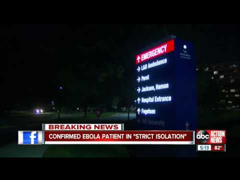 October 1 2014 Breaking News Ebola confirmed first case USA Texas