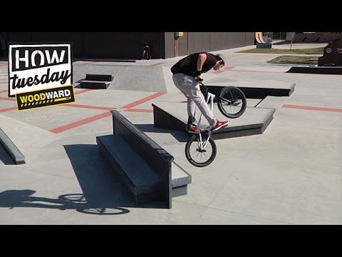 RideBMX - How-To: Feeble Hard-180 w/ Grant Germain