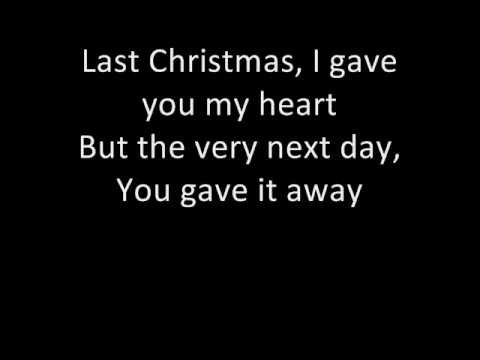 Wham - Last Christmas (with lyrics :D)