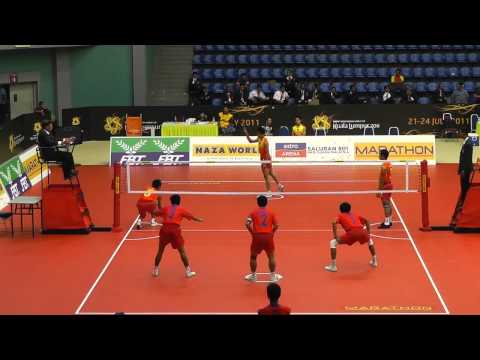 2011 Sepak Takraw World Cup - Cambodia vs. China