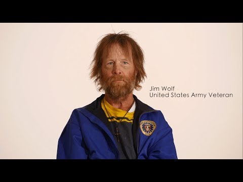 Homeless Veteran Timelapse Transformation