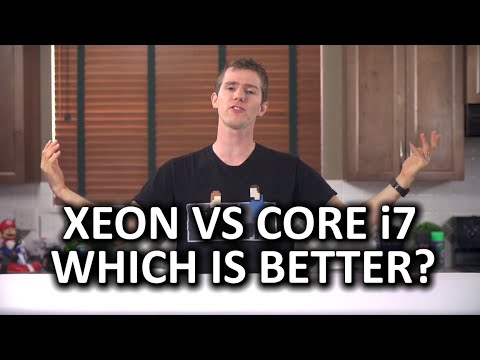 Intel Core i7 vs Xeon 